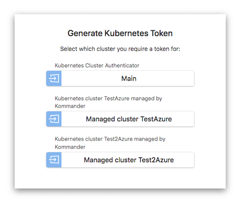 Generate Kubernetes Token