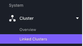 Linked clusters