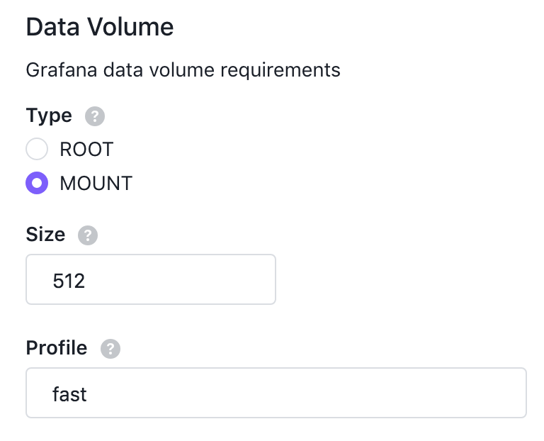 Grafana DSS GUI example